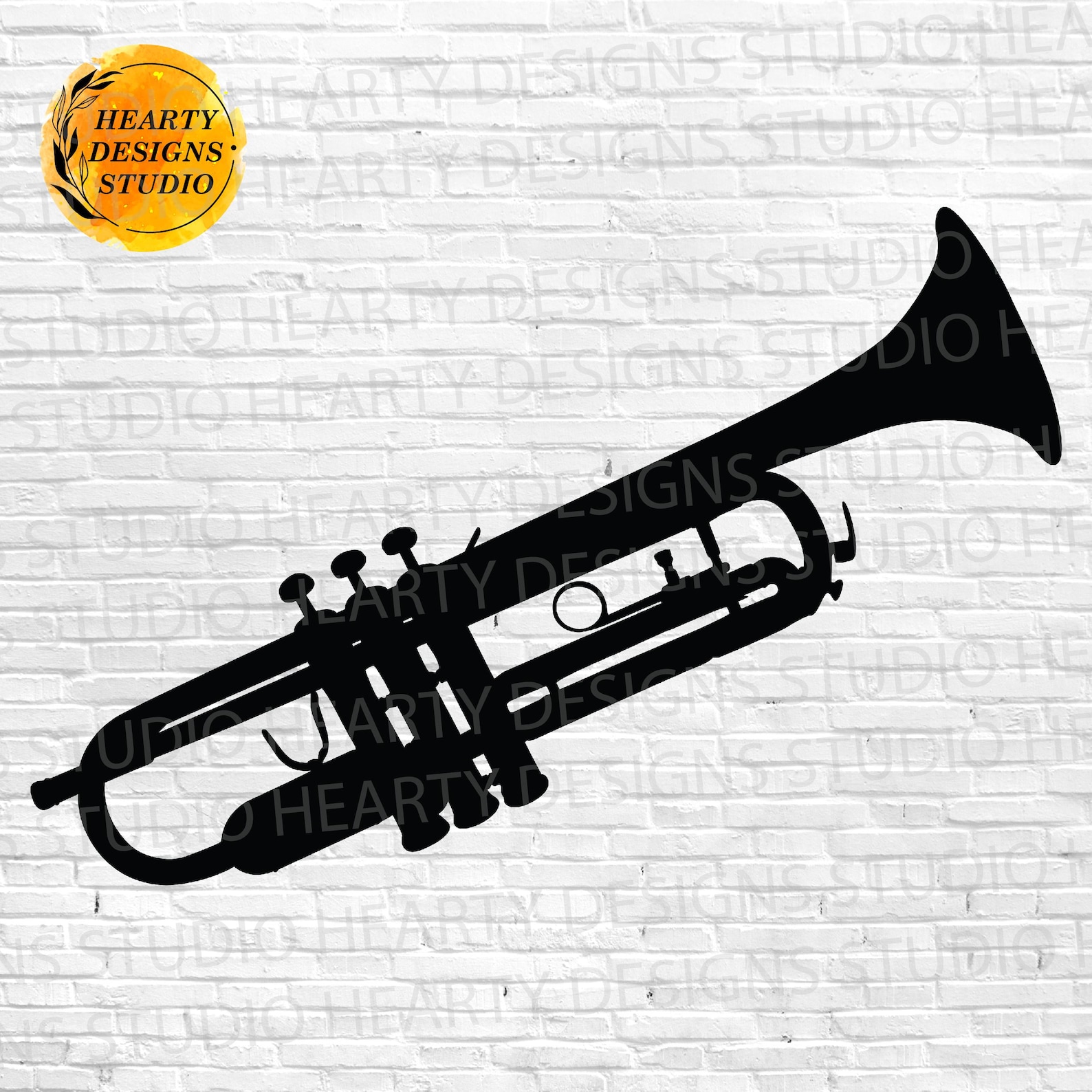 Trumpet SVG Bundle: Cut Files for Silhouette Cricut (digital Download ...