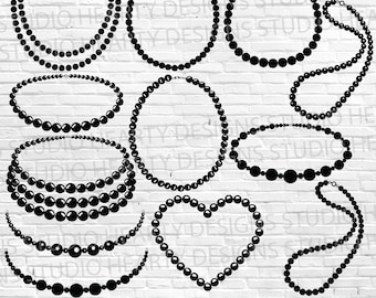 Pearl Necklace svg Pearl Necklace Cricut Pearl Necklace svg bundle Pearl Necklace svg cut file Pearl Necklace silhouette Pearl Neck wear svg
