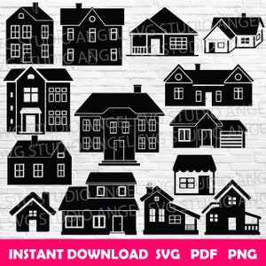 House svg House Cricut svg House svg cut files House svg bundle House Clipart svg House Vector svg House silhouette svg House icon svg cut