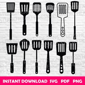 Spatula svg Spatula Cricut Spatula Clipart Spatula Vector Spatula silhouette Kitchen Spatula svg Spatula svg cut files Spatula svg bundle