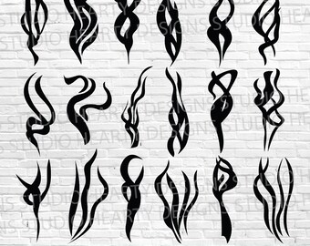 Paquete de archivos SVG de humo: archivos vectoriales para Silhouette y Cricut (descarga digital)