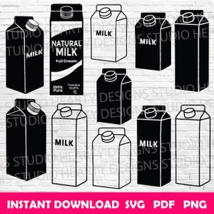 Milk Carton svg Milk Carton Cricut Milk Carton svg cut files Milk Carton silhouette Milk Carton svg bundle Milk Carton vector Milk Cartons