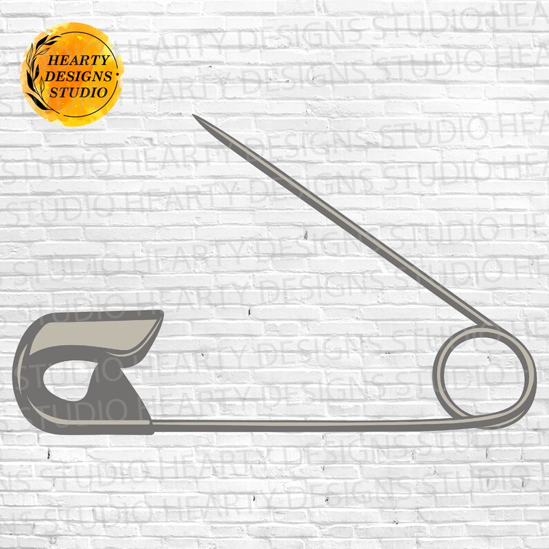 Pin Support Svg Safety Pin SVG Bundle: Cut Files, Clipart, Vector (digital Download) - Etsy