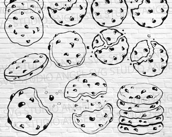 Cookies svg Cookies Cricut svg bundle Cookies Clipart Cookies Vector Crumbled Cookies svg Cookies svg cut files cookies crumbs svg Cookie