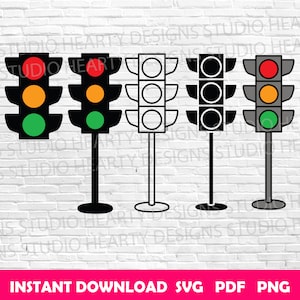 Traffic Lights svg Traffic Lights Cricut Traffic Lights Clipart Traffic Lights svg bundle Traffic Lights svg cut files Traffic Lights vector
