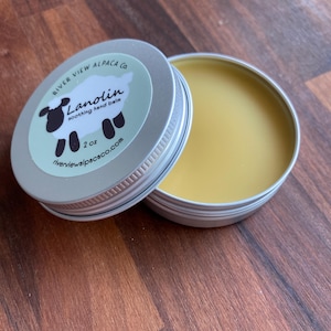 Lanolin Soothing Hand Balm - 2oz.  Moisturizing, softening, all natural hand balm