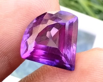 Purple Tanzanite 6 carats natural AAA Loose gemstone origin Tanzania , loose Fancy Tanzanite stone for ring , Fancy cut blue tanzanite