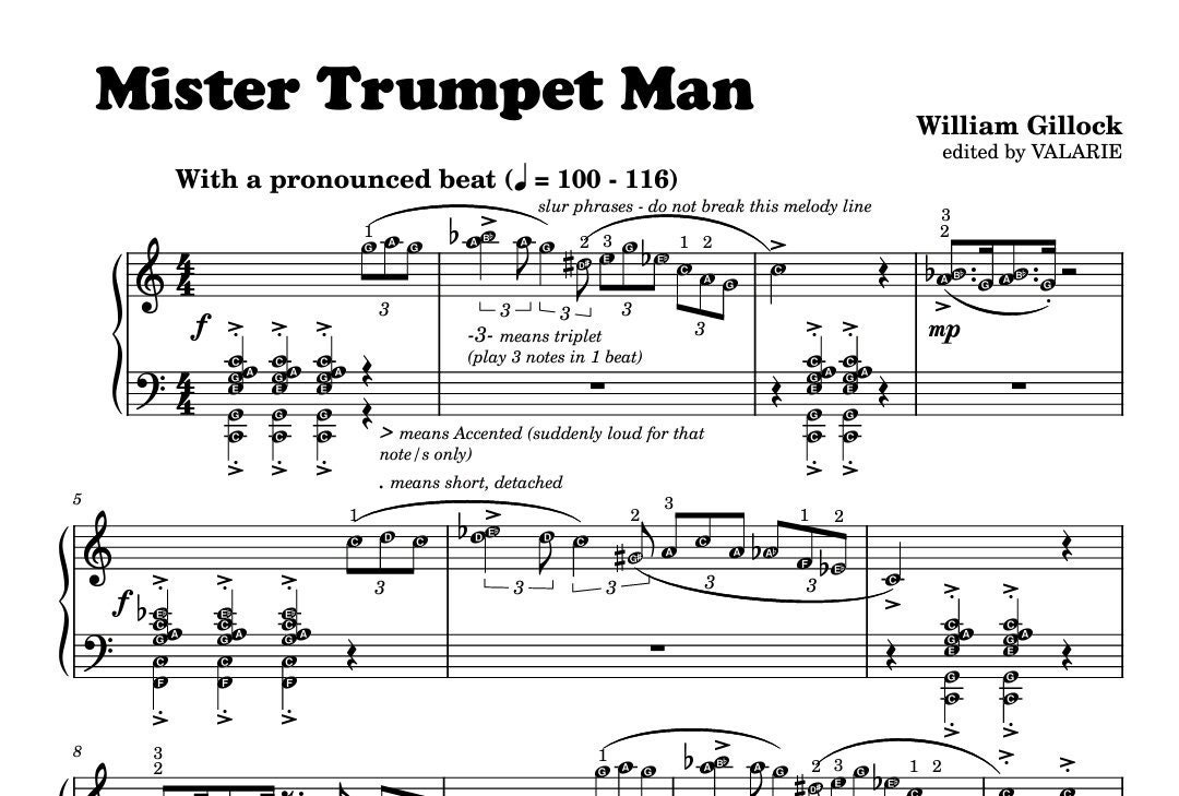 Traitor by Olivia Rodrigo - B-Flat Trumpet - Digital Sheet Music