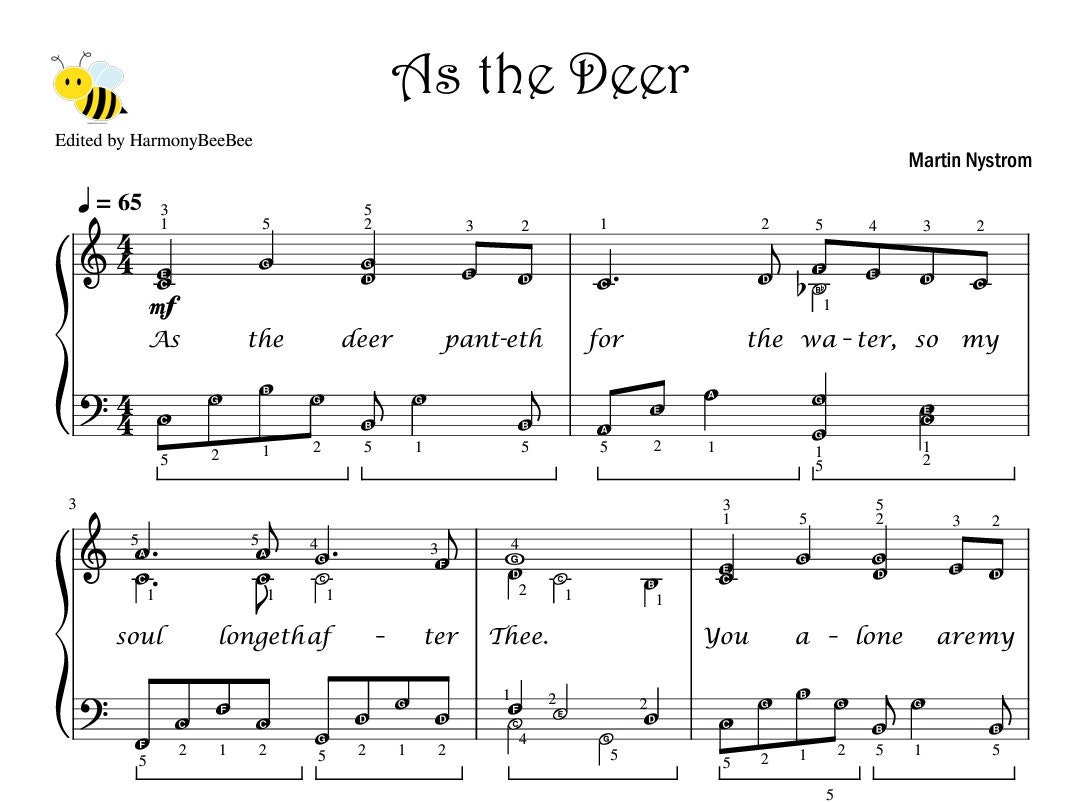 As The Deer Lyrics and Chords  PDF  Song Structure  Songs