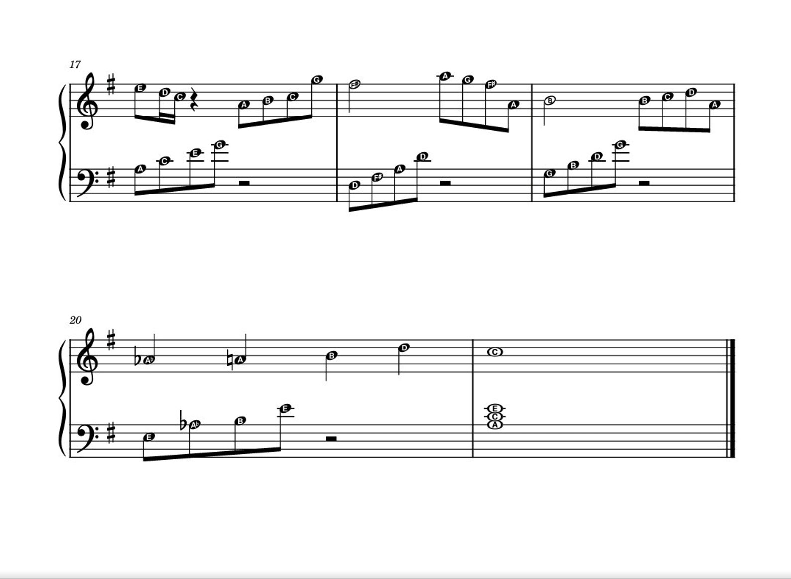 Kill Bill SZA Piano Sheet Easy Pop Piano Self Learning Series Im so