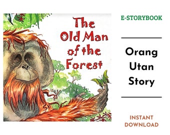 Orang Utan Story E-STORYBOOK English for Children and Kids