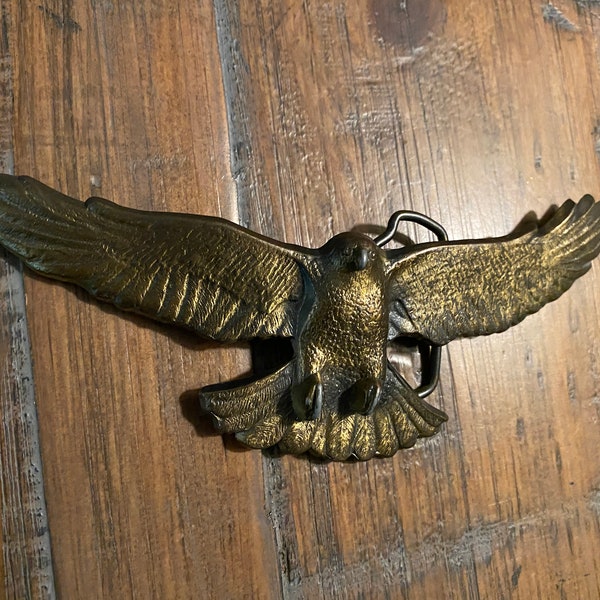 Vintage Hawk Belt Buckle