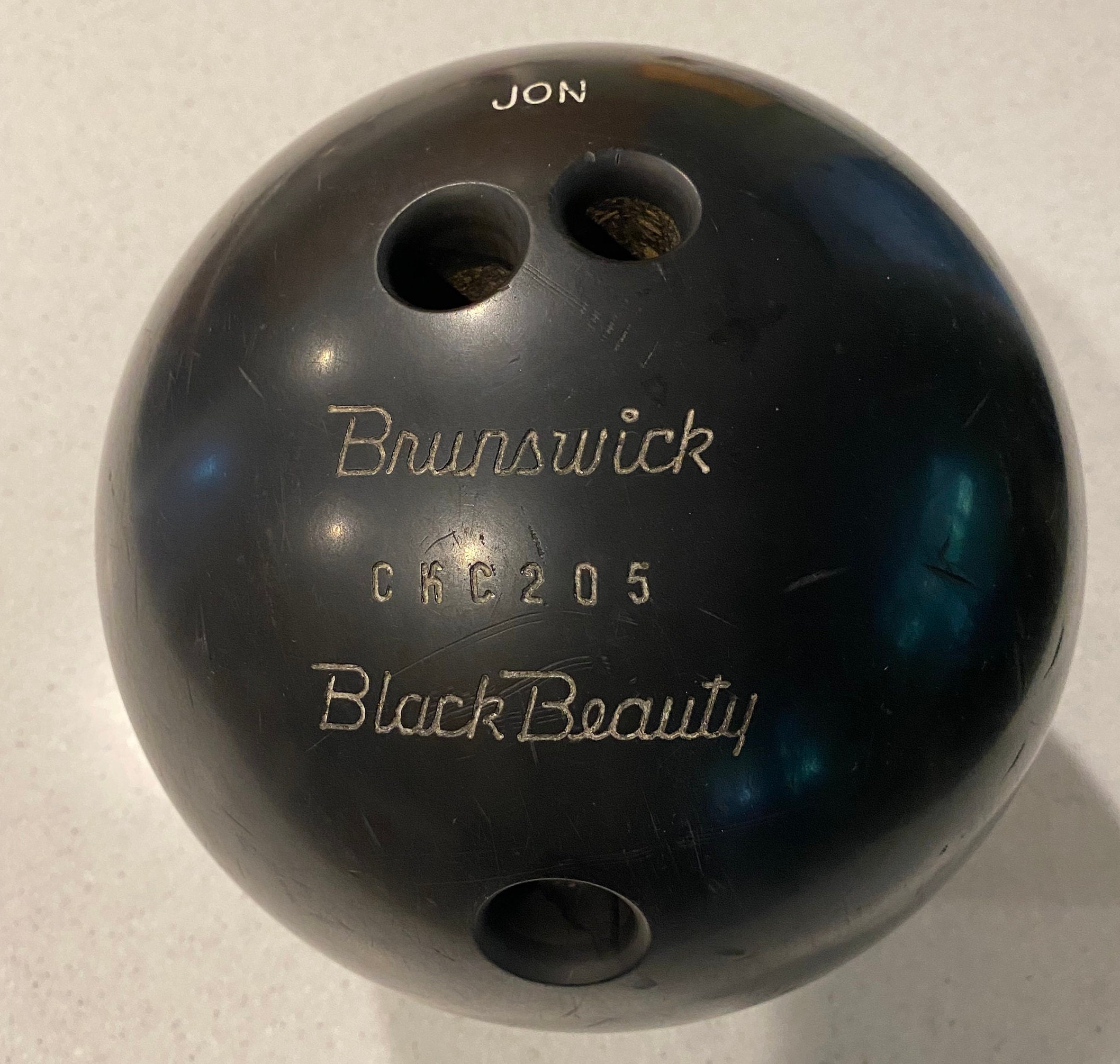 Vintage Brunswick 16 Pound Bowling Ball Etsy
