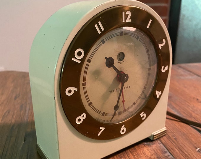 1930s Working Westclox Silent Knight Alarm Clock Etsy