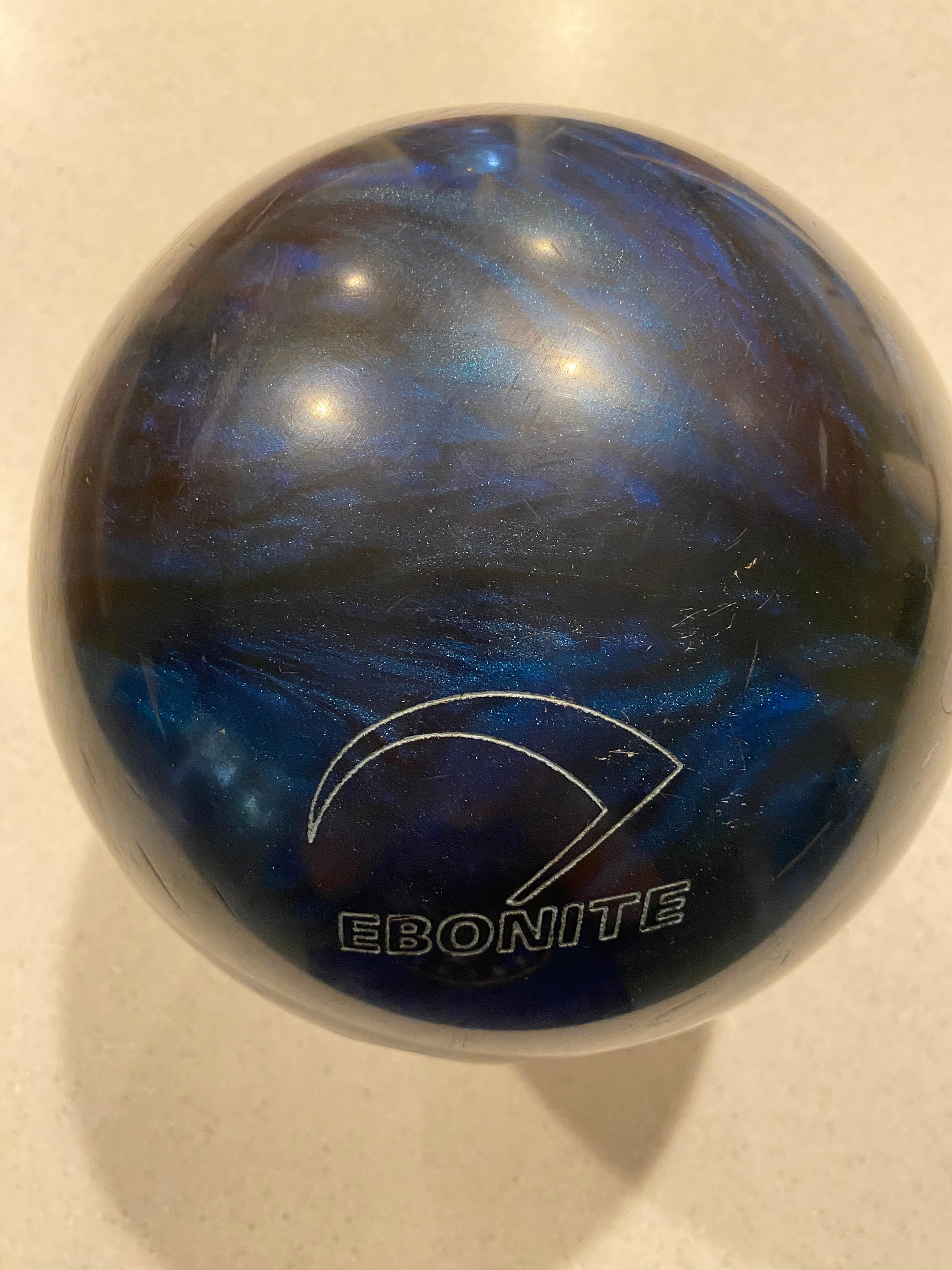 Vintage Ebonite Maxim 15 Pound Bowling Ball Etsy