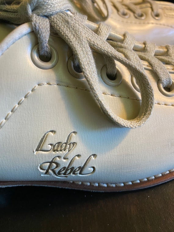 Vintage Brunswick Lady Rebel Bowling Shoes Etsy