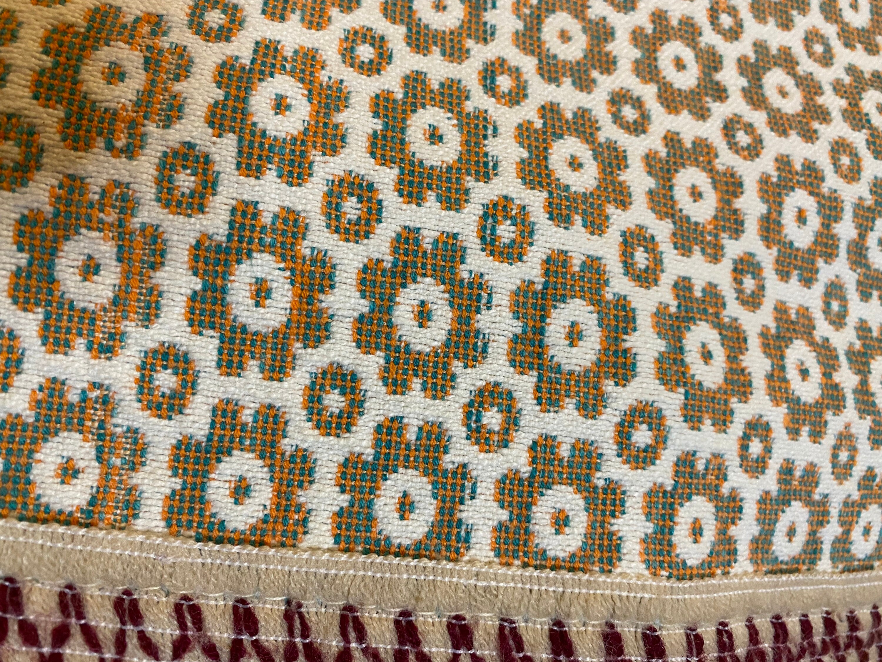 Vintage Full Size Brocade Bedspread Etsy