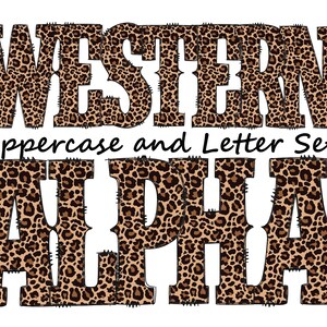 Brown leopard print Doodle Letters Western Alphabet, Animal print  Alphabet PNG, Entire Doodle Alphabet Uppercase and Numbers PNG