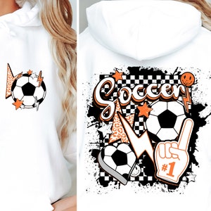 Fußball Retro Tshirt Png Design, Retro Sublimation, Fußball Fußball digitaler Download PNG-Datei, kommerzielle Nutzung