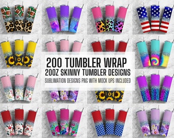 200+ Tumbler Wrap, Straight Tumbler, Sublimation, Design Bundle, Tumbler png, 20oz Straight Tumbler, Sunflower Tumbler Wrap, Tumbler PNG