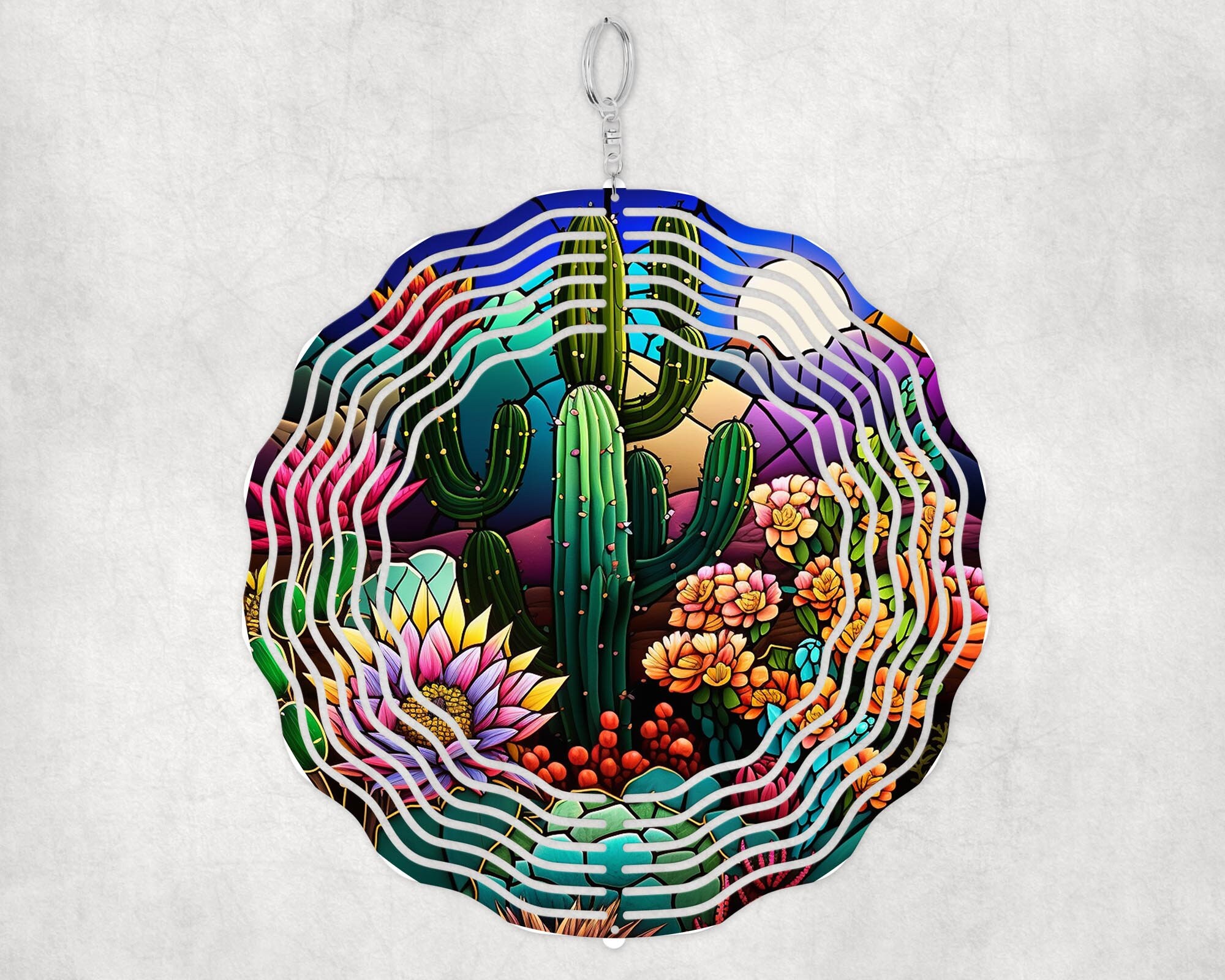 90+ Stained Glass Wind Spinner PNG Bundle , Windspinner Design Bundle ...