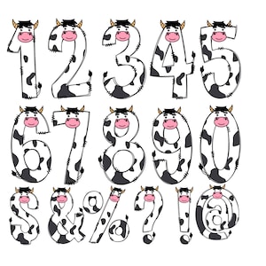 Letras de Doodle de Animais de Fazenda, Alfabeto de Cavalo, Alfabeto de Vaca PNG, Alfabeto de Doodle Inteiro Maiúsculas e Minúsculas Números PNG