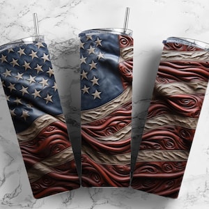 Leather American Loops 20oz Sublimation Tumbler Designs, American Flag 9.2 x 8.3”  Tumbler Png, Digital Download