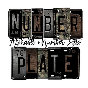 Camo Number Plate Alphabet, Woodgrain Alphabet, Steel Alphabet PNG, Leopard Licence Plate, Alphabet Uppercase Numbers PNG