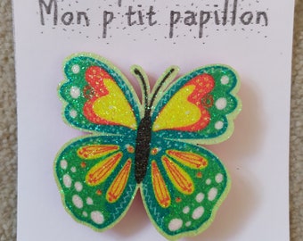 Broche papillon