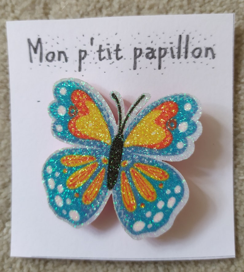 Broche papillon 2