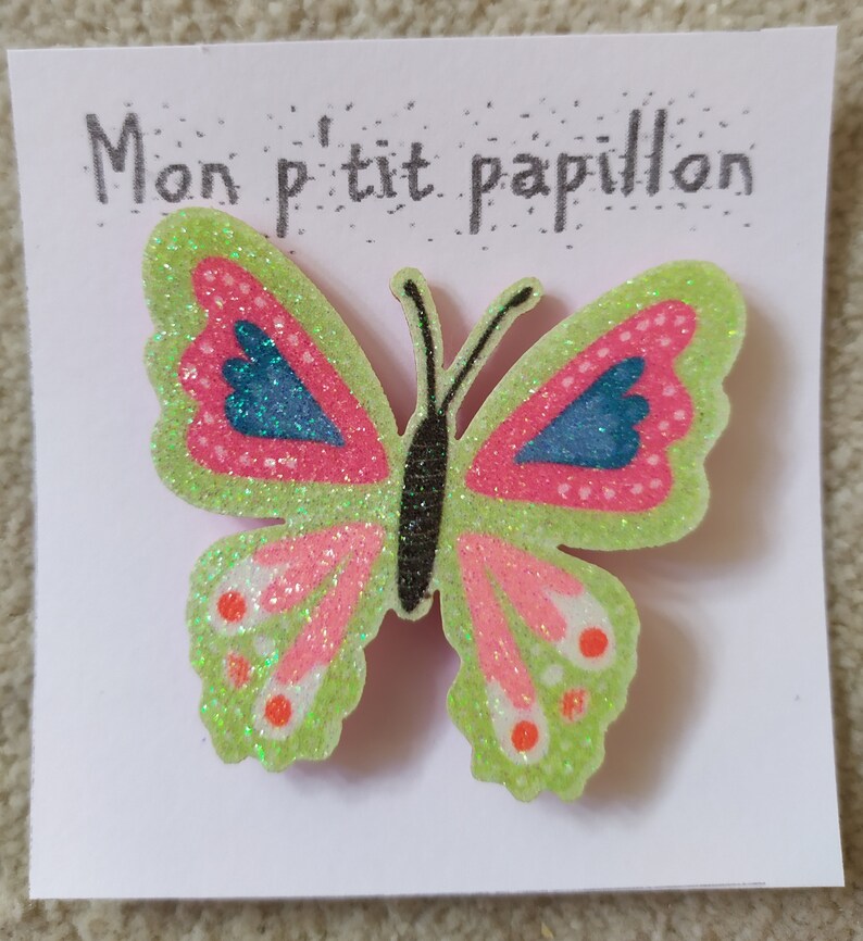 Broche papillon 5
