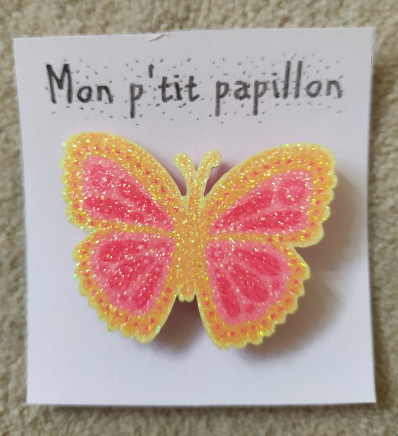 Broche papillon 3