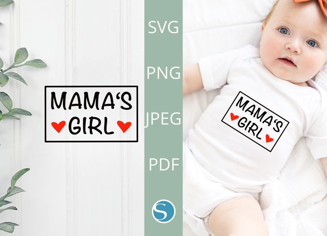 Plotter File 'mama's Girl' for Immediate Download - Etsy