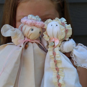 Hanky Dolls; Church Doll; Handmade Dolls; Hanky Baby, Hankie Doll, Hankie Baby