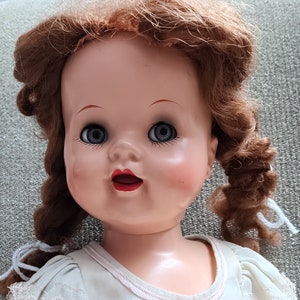 1950s Vintage Ideal Doll; Saucy Walker Ideal Doll 22"; Sleepy Eye Doll,  Ideal Doll 22"