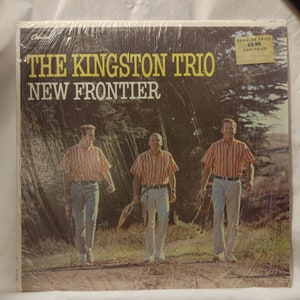Vintage The Kingston Trio – New Frontier LP Vinyl Record [T 1809] 12&quot; 33RPM