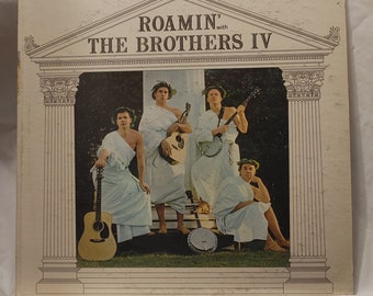 Vintage 61 LP Vinyl Record Roamin' With The Brothers IV [CS 8425] The Brothers 4