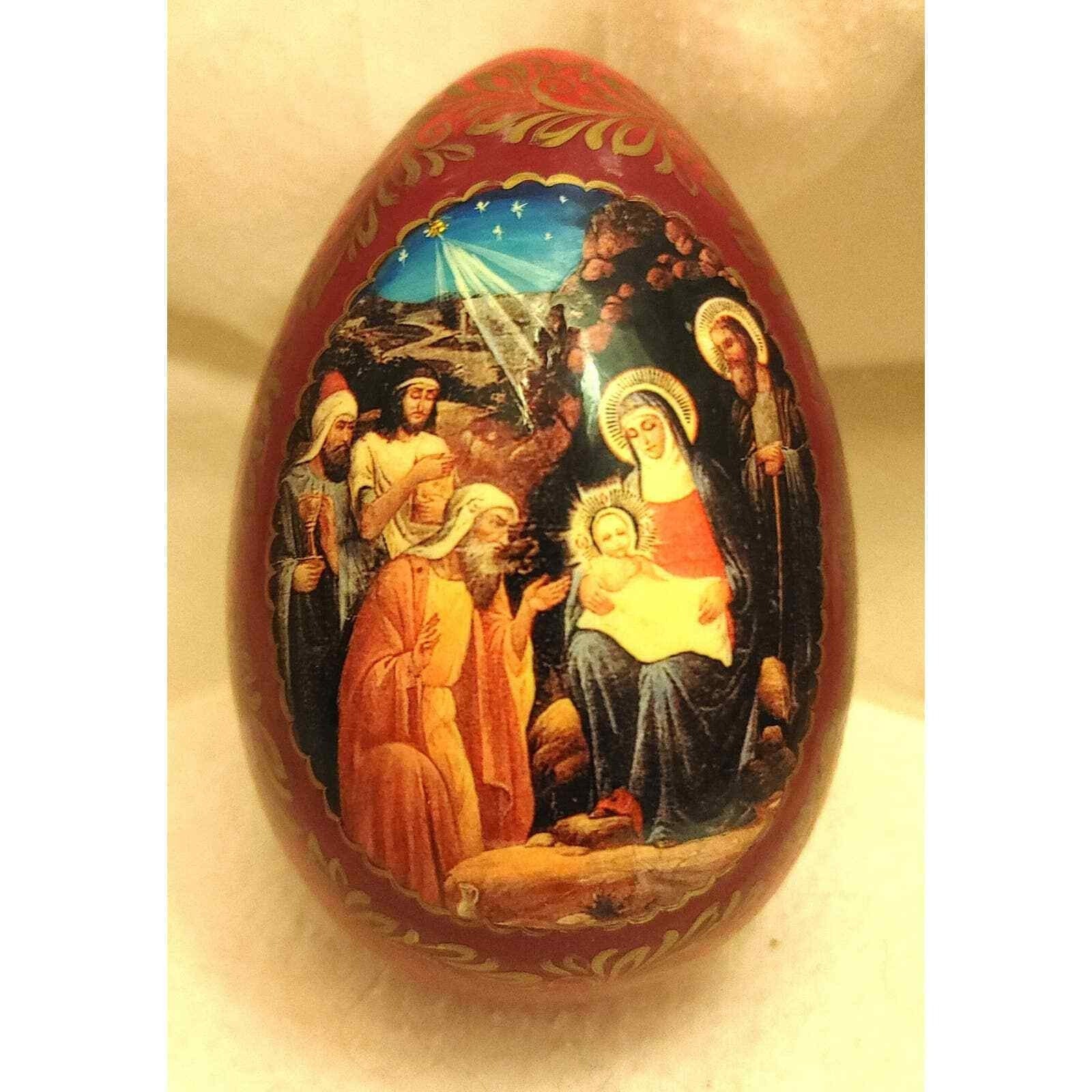 Russian lacquer egg - Etsy 日本