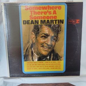 Vintage Dean Martin - Somewhere There&#39;s A Someone LP Vinyl-Schallplatte [RS-6201] 1966