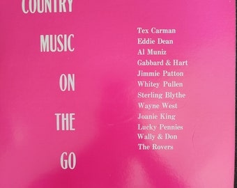 Vintage LP Record Country Music On The Go Volume 3