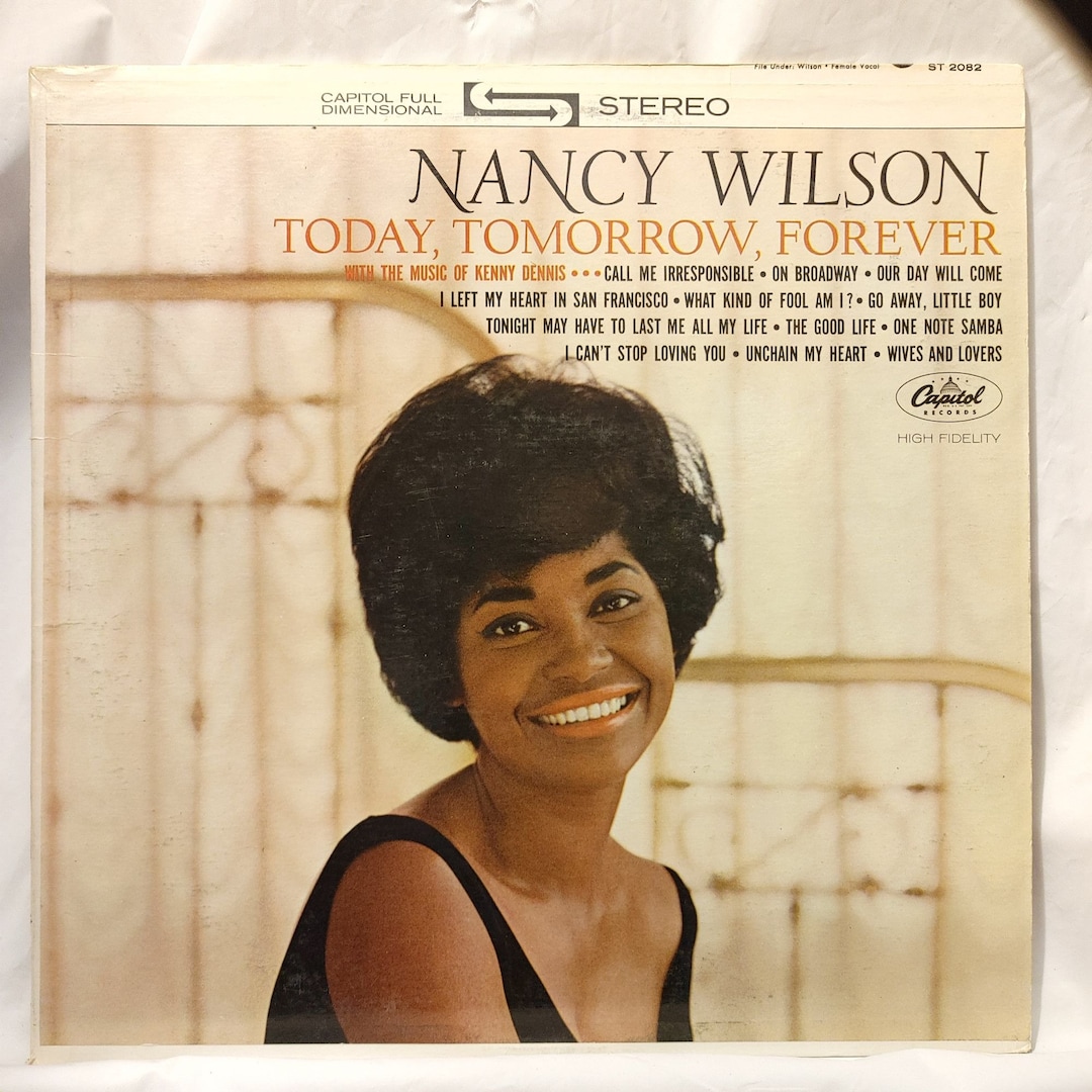 Vintage Nancy Wilson – Today, Tomorrow, Forever LP Vinyl Record [ST ...