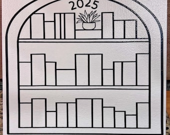 Bookshelf custom Signing Canvas made to order for your upcoming event…
