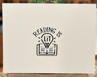 READING IS LIT custom Signing Canvas made to order for your upcoming event…