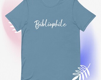 Bibliophile Unisex t-shirt