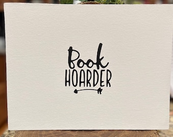 BOOK HOARDER custom Signing Canvas made to order for your upcoming event…