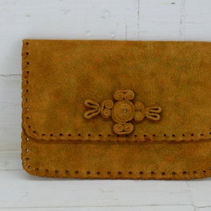 Damen Leder Geldbörse - Vintage Stücke Leder Geldbörse - Echtes Leder Portemonnaie - Hand Damen Leder Geldbörse