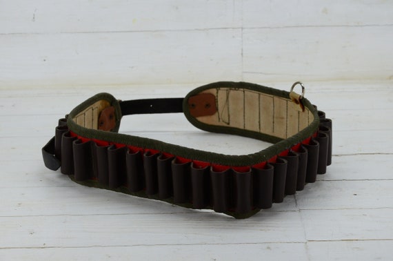 Ceinture à cartouches, calibre 12/ 20 ou 28 - Alexandre Mareuil
