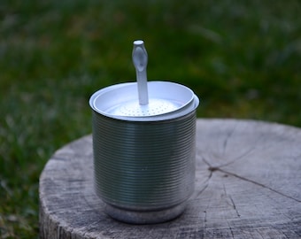 passoire à thé vintage - Filtre à thé en aluminium - Filtre à thé réutilisable - Filtre en métal pour thé noir - Filtre pour thé - Infuseur à thé