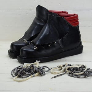 スキーブーツ スキーシューズ Old ski boots - Etsy 日本