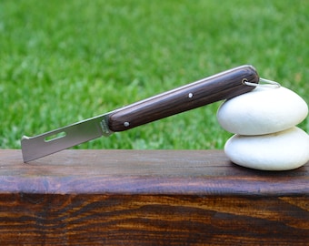 Pocket knife for grafting - Bulgarian folding knife for grafting - Grafting Knife -  knife - Handmade gardening knife - Gift idea